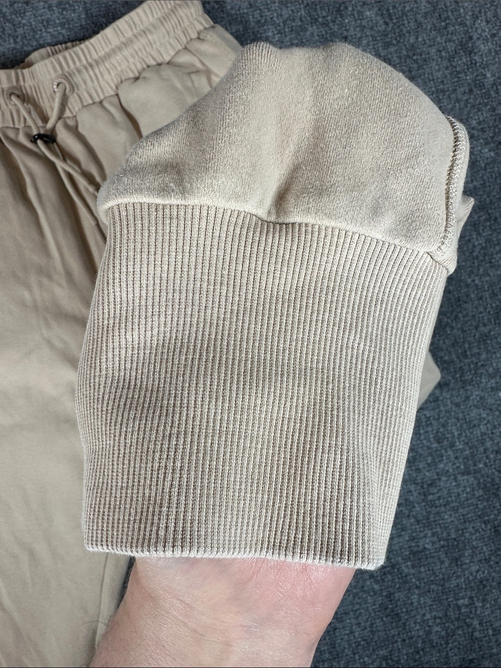 YoungLA Cloud Joggers Style 228 Tan/Oatmeal Men’s Size Small - Picture 9 of 9
